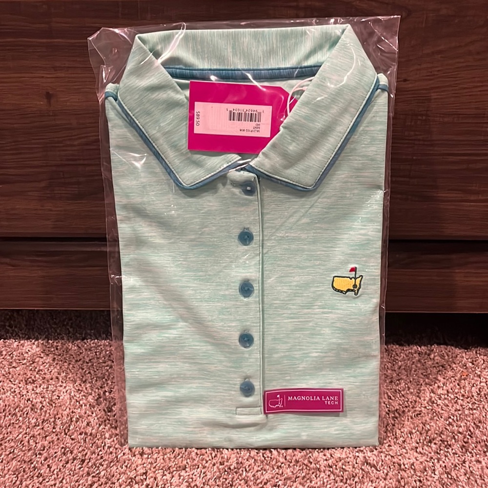 NWT Masters Medium Women’s Polo - Magnolia Lane Tech